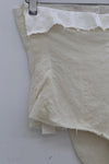 marc le bihanless strap jacket 2643 off White rice white